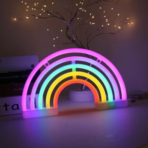 LED Rainbow Neon Sign