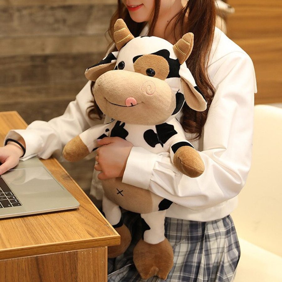 Large Plush Cow Stuffed Animal