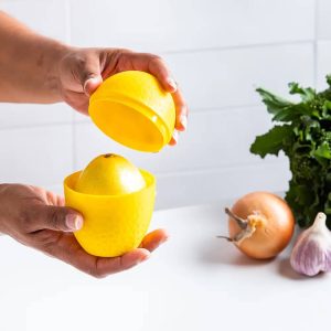 Lemon Saver & Food Storage Container for Fridge