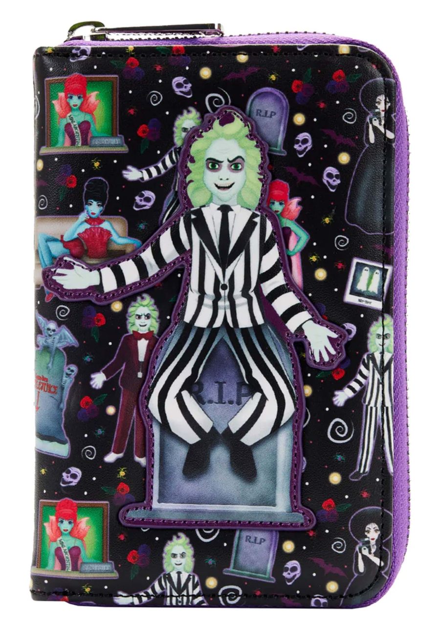 Loungefly Beetlejuice Icons All Over Print Icons Wallet