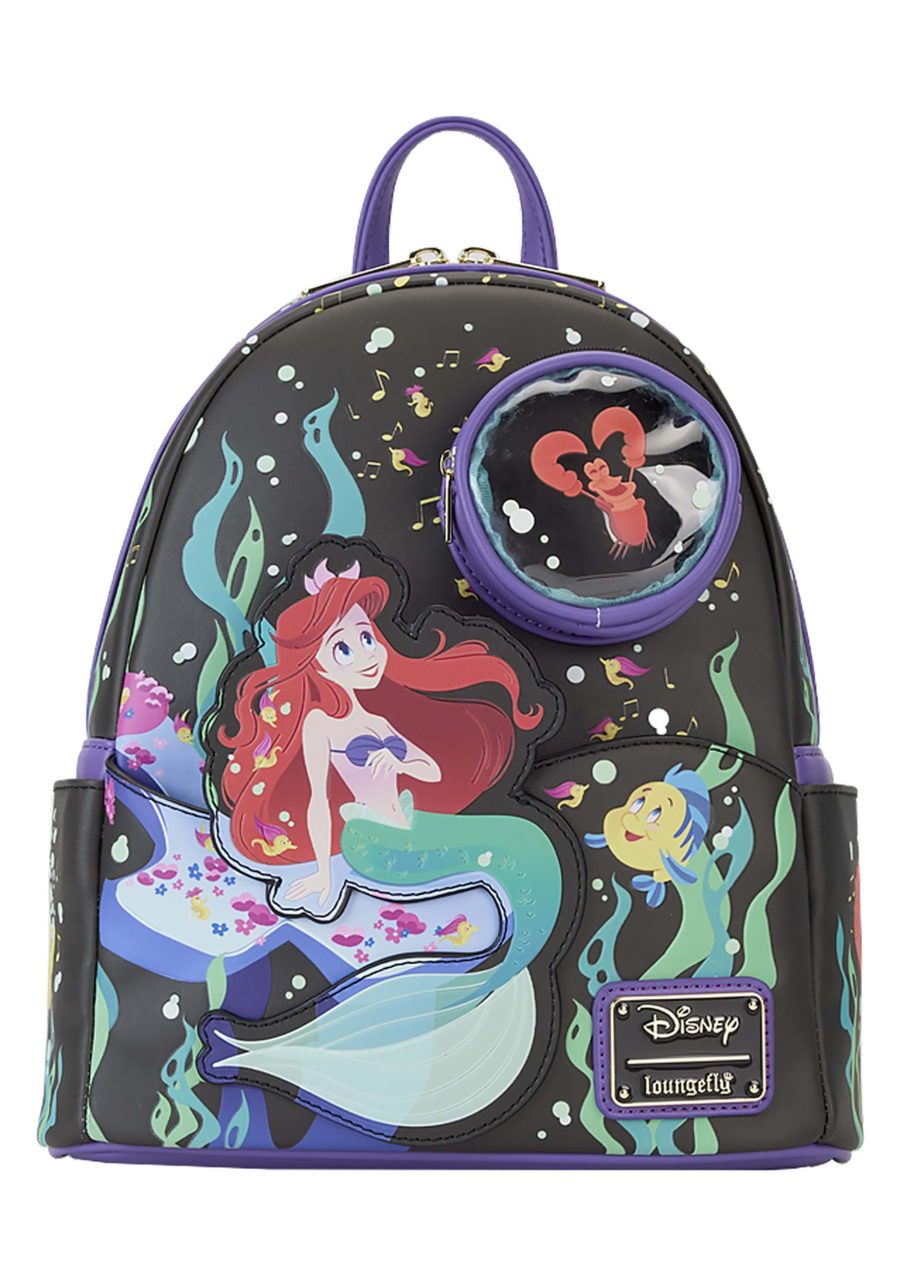 Loungefly Disney Little Mermaid Anniversary Mini Backpack