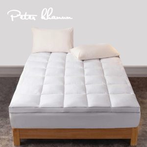 Luxurious Goose Feather Mattress Topper | 100% Cotton