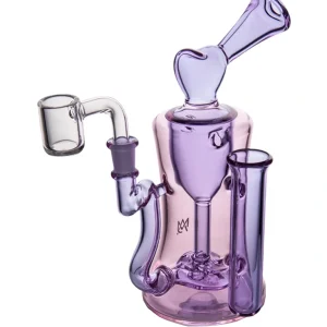 MJ Arsenal Petal Heart Mini Dab Rig