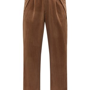 MONCLER GENIUS X 8 MONCLER PALM ANGELS Corduroy Pants Brown