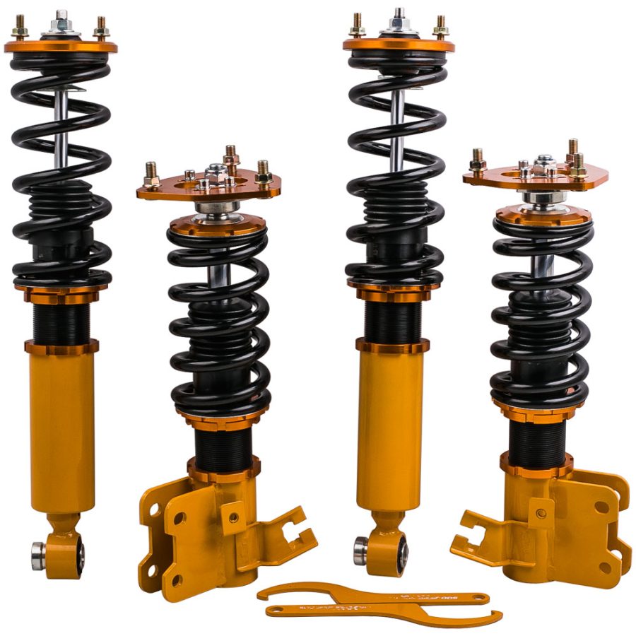 MaX Full Coilovers Suspension Spring Kit compatible for Nissan Silvia S13 180SX 200SX