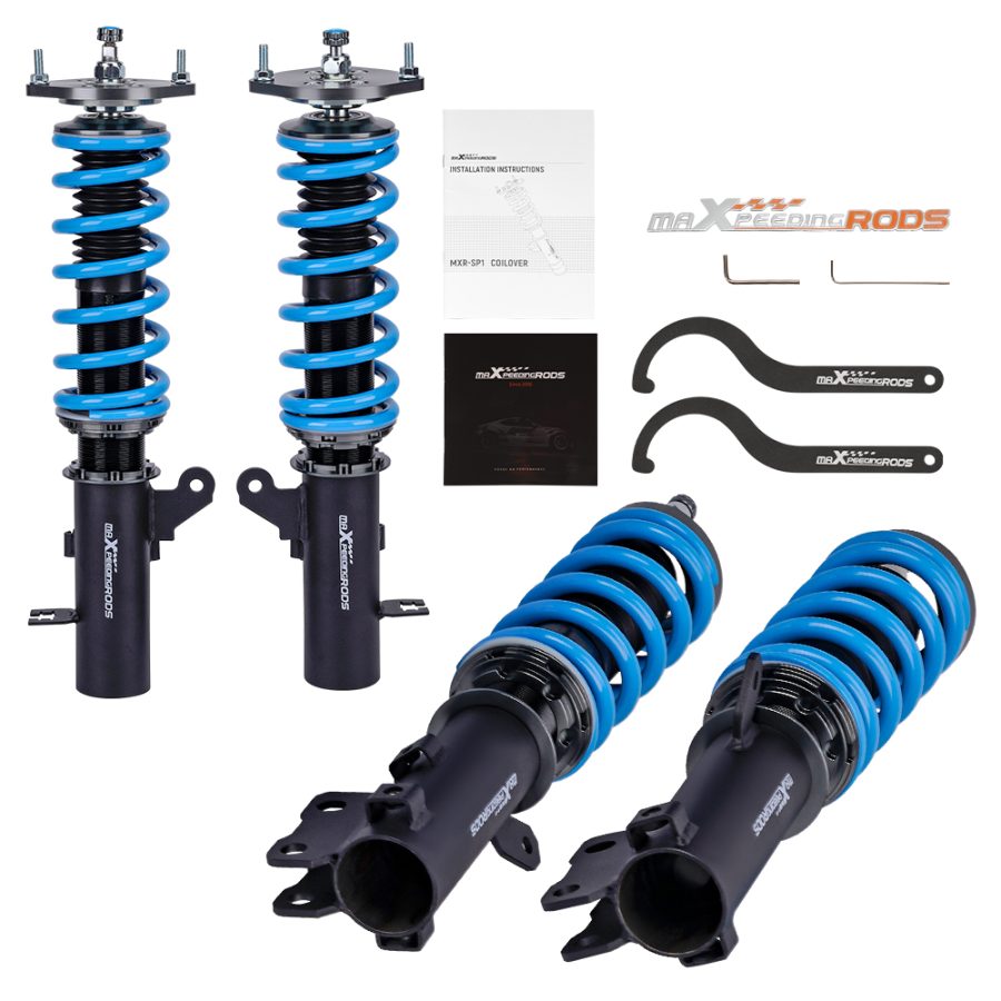 MaXpeedingrods Adjustable Street/Racing Coilovers compatible for Hyundai Tiburon 2003-08