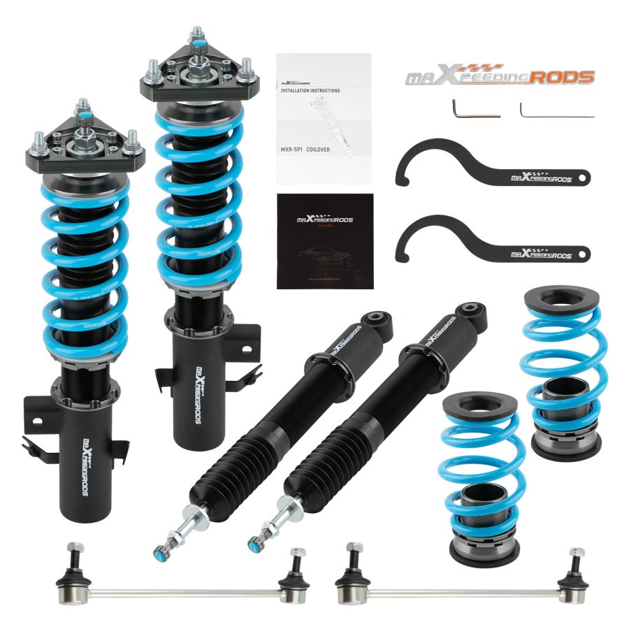 MaXpeedingrods COT6 Adjustable Coilover Lowering Kit compatible for Honda Civic 2012-2015