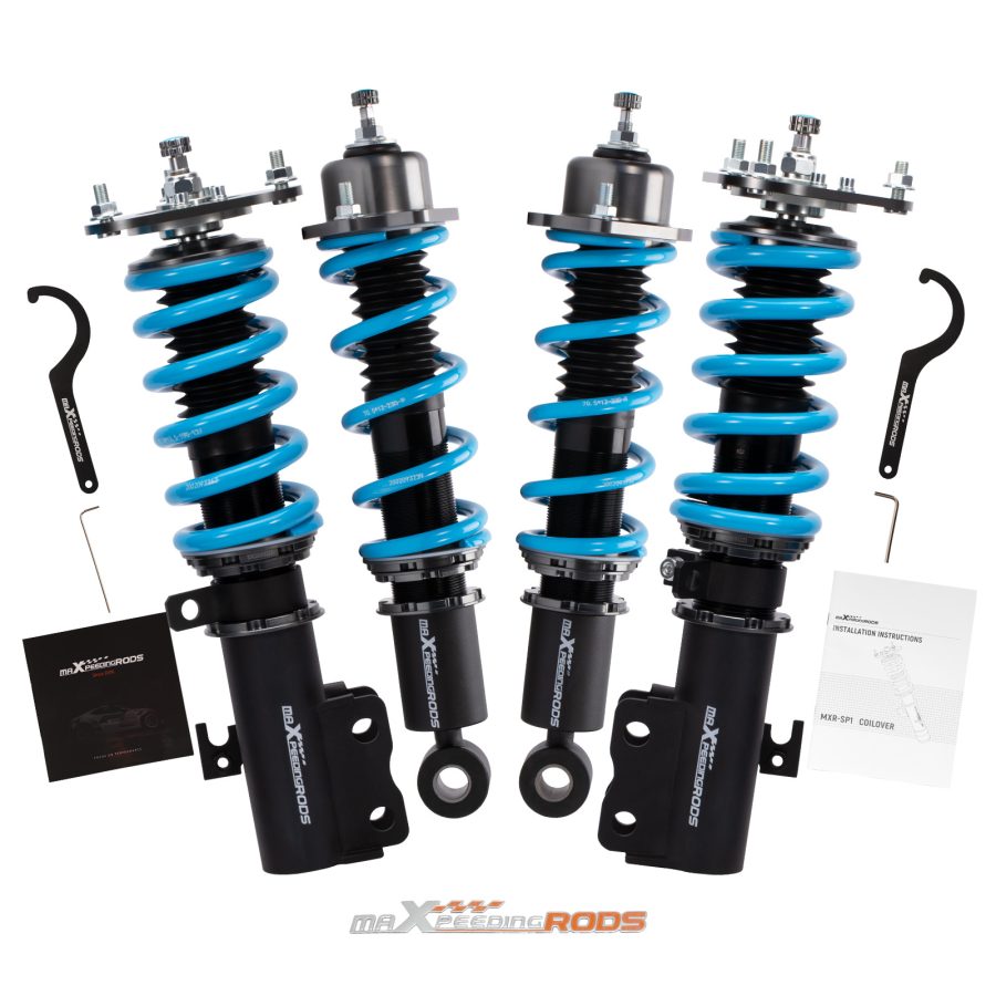 MaXpeedingrods Coilovers Lowering Kit 24-way Damper compatible for Toyota Corolla 03-08