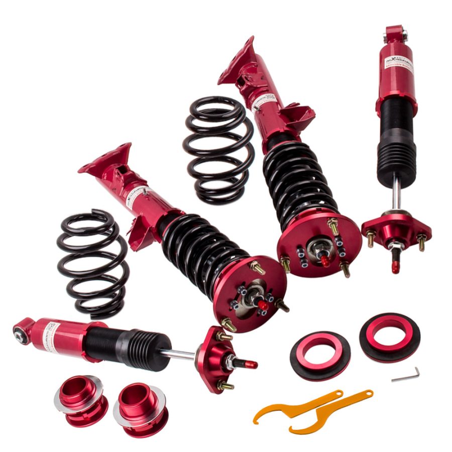 Maxpeedingrods 24 Ways Damper Height Adjustable Coilovers compatible for BMW E36 1991-1998