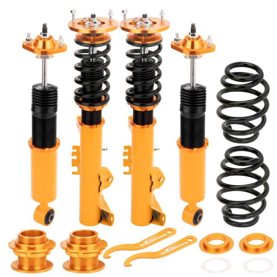 Maxpeedingrods Adjustable Height Coilover Coil Spring Struts compatible for BMW E36 318is 325is 325ic 328i 1992-2000