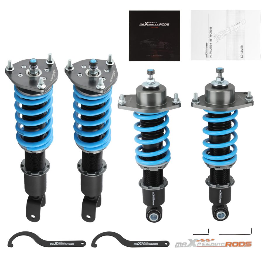 Maxpeedingrods COT6 Coilovers Lowering Suspension compatible for Mazda RX8 RX-8 SE3P 04-11