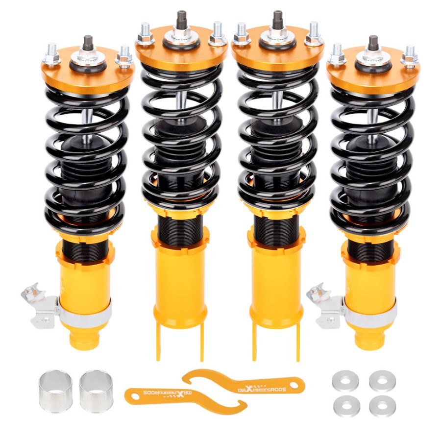 Maxpeedingrods Full Coilover Suspension Lowering Kits compatible for Honda Civic 1988-2000