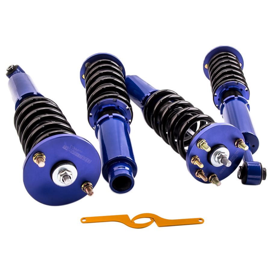 Maxpeedingrods Shock Absorbers Coilover Suspension Kit compatible for Honda Accord 2003-2007