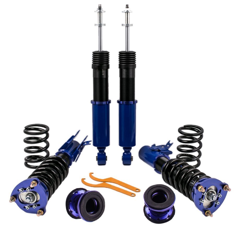 Maxpeedingrods Shock Absorbers Front and Rear Coilover Suspension Kit compatible for Honda Civic 2006-2011