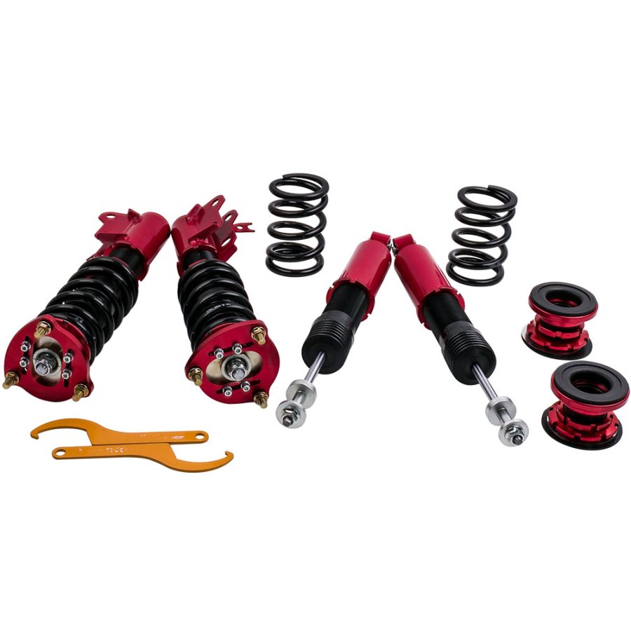 Maxpeedingrods Suspension Kits Adjustable Height Coil Strut Coilovers compatible for Honda Civic 2006-2011