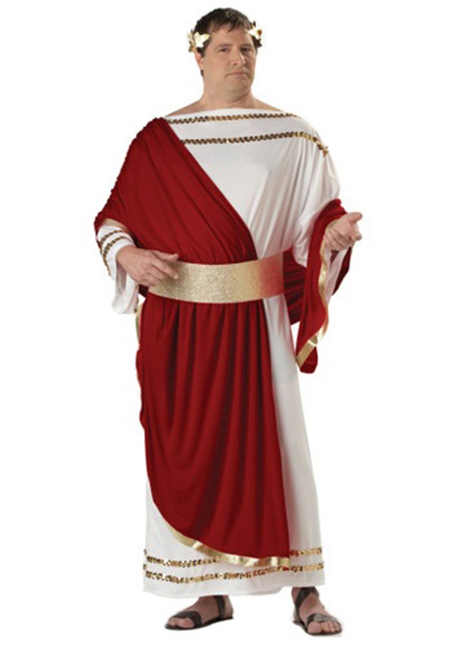 Men's Caesar Plus Size Costume