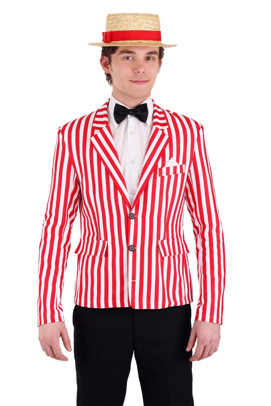 Men's Candy Striped Jacket Costume
