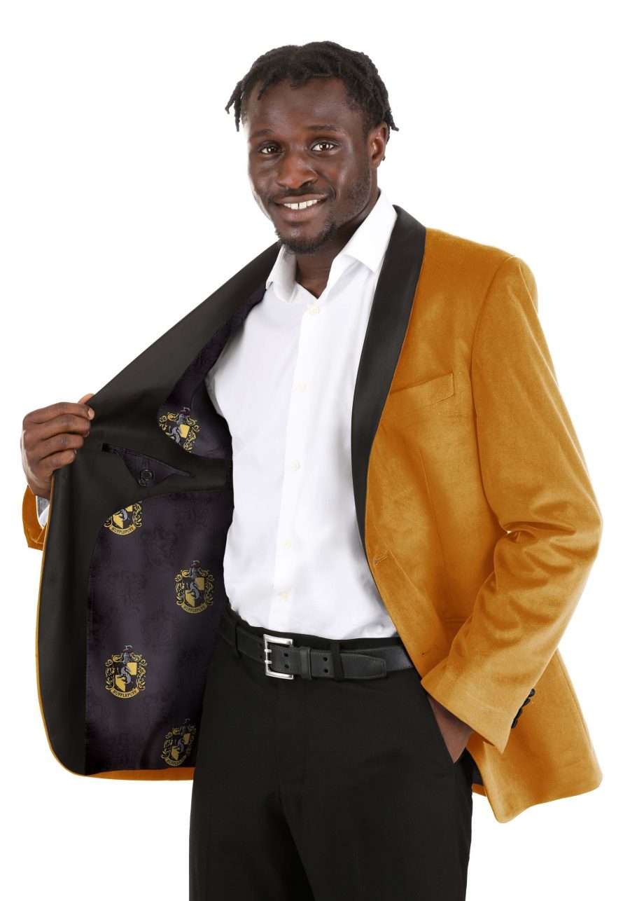 Men's Harry Potter Hufflepuff Deluxe Blazer