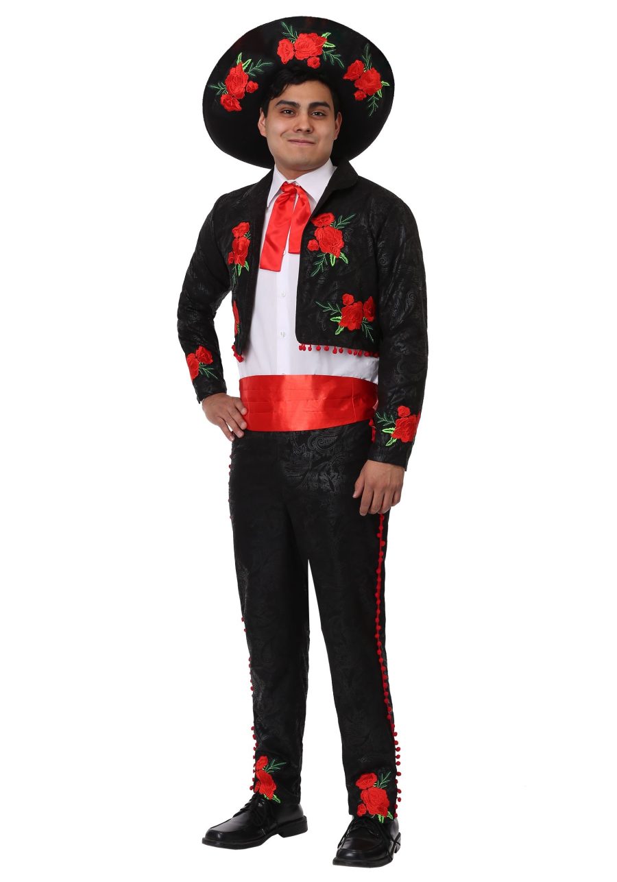 Men's Plus Size Mariachi Band Member Costume