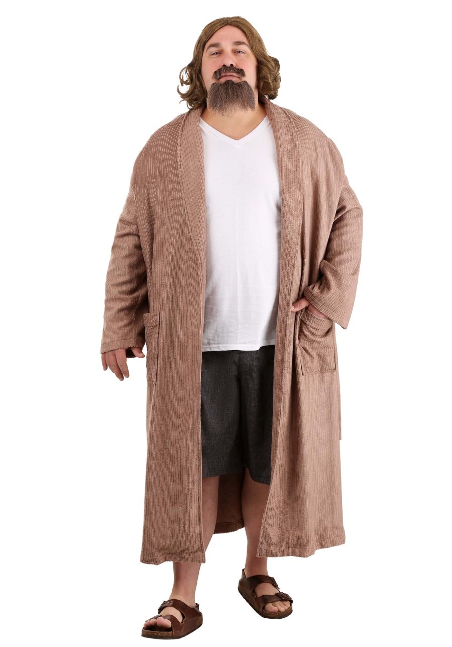 Men's Plus Size The Big Lebowski The Dude Bathrobe Costume