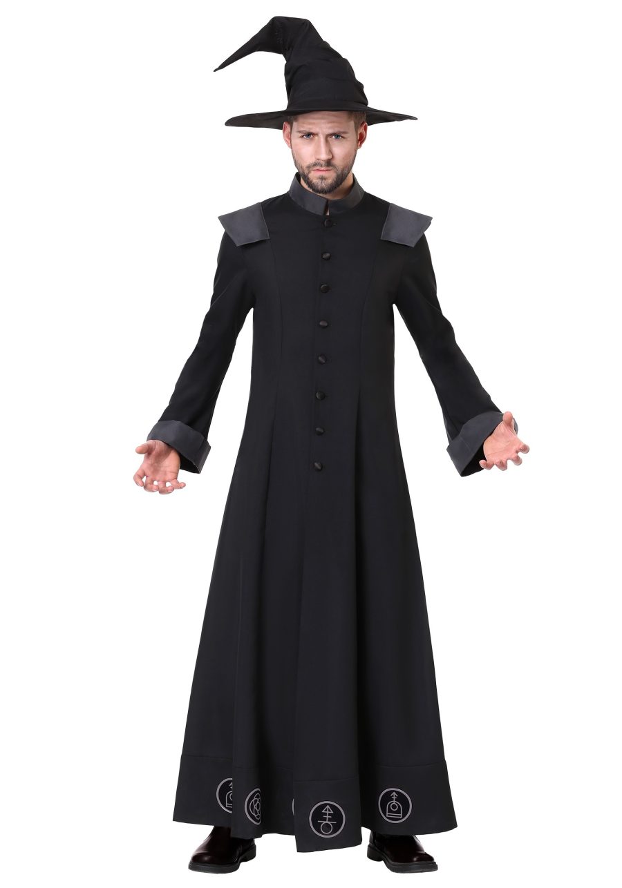 Men's Plus Size Warlock Costume