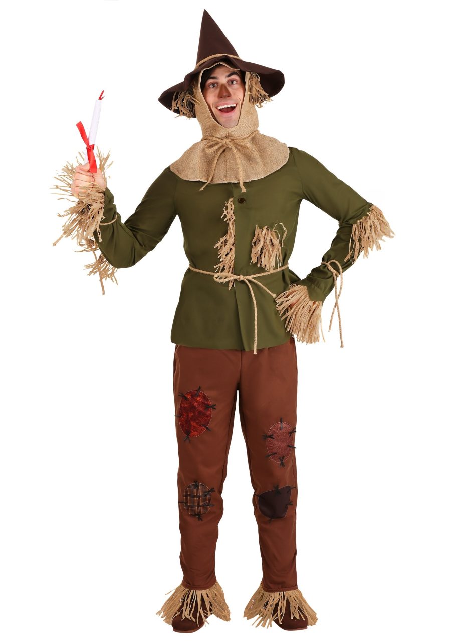 Men's Plus Size Wizard of Oz Scarecrow Costume