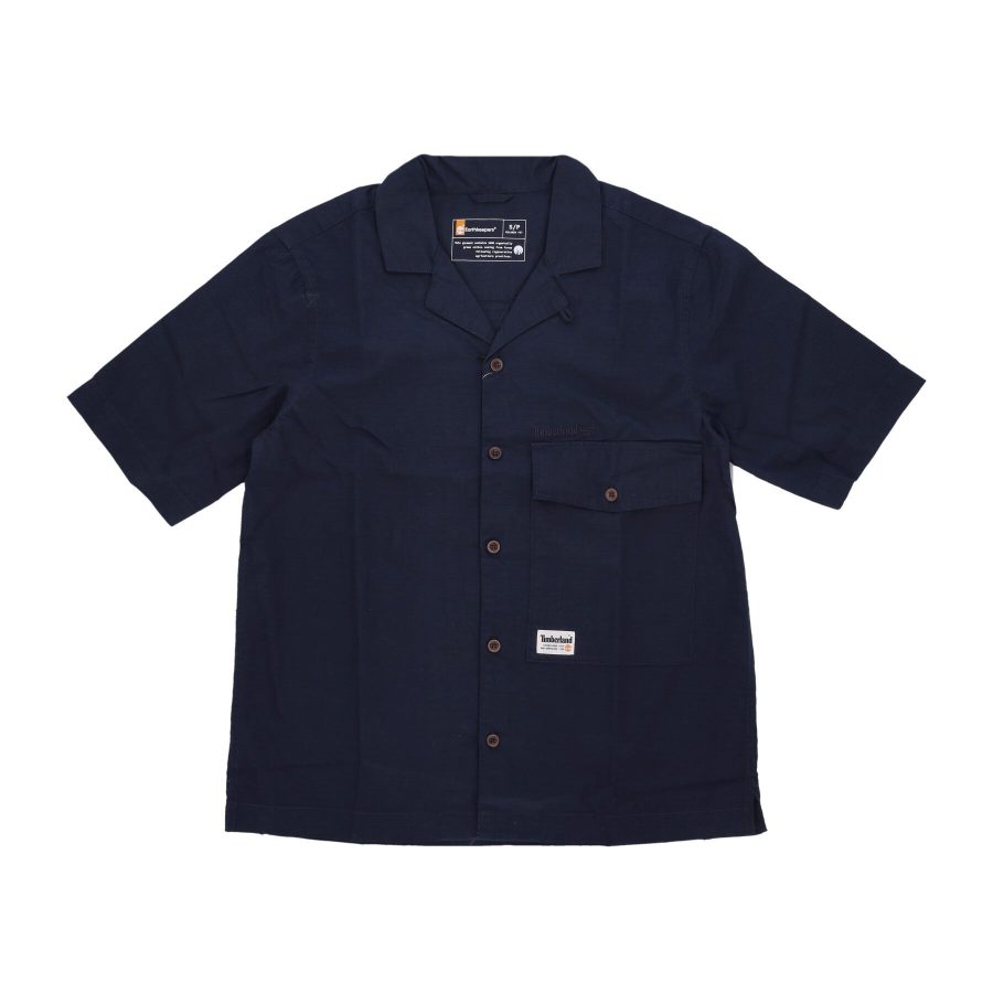 Men's Short Sleeve Shirt Wf Roc Shop Shirt Dark Sapphire