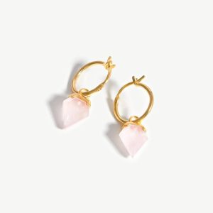 Mini Shield Hoop Earrings