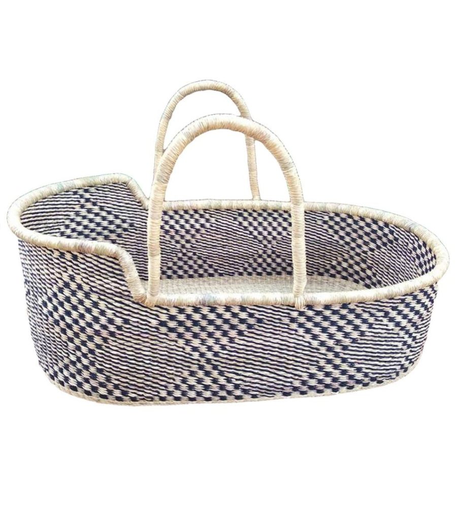 Moses basket for baby | Baby bassinet | Baby shower gift | Baby bed | Baby nest