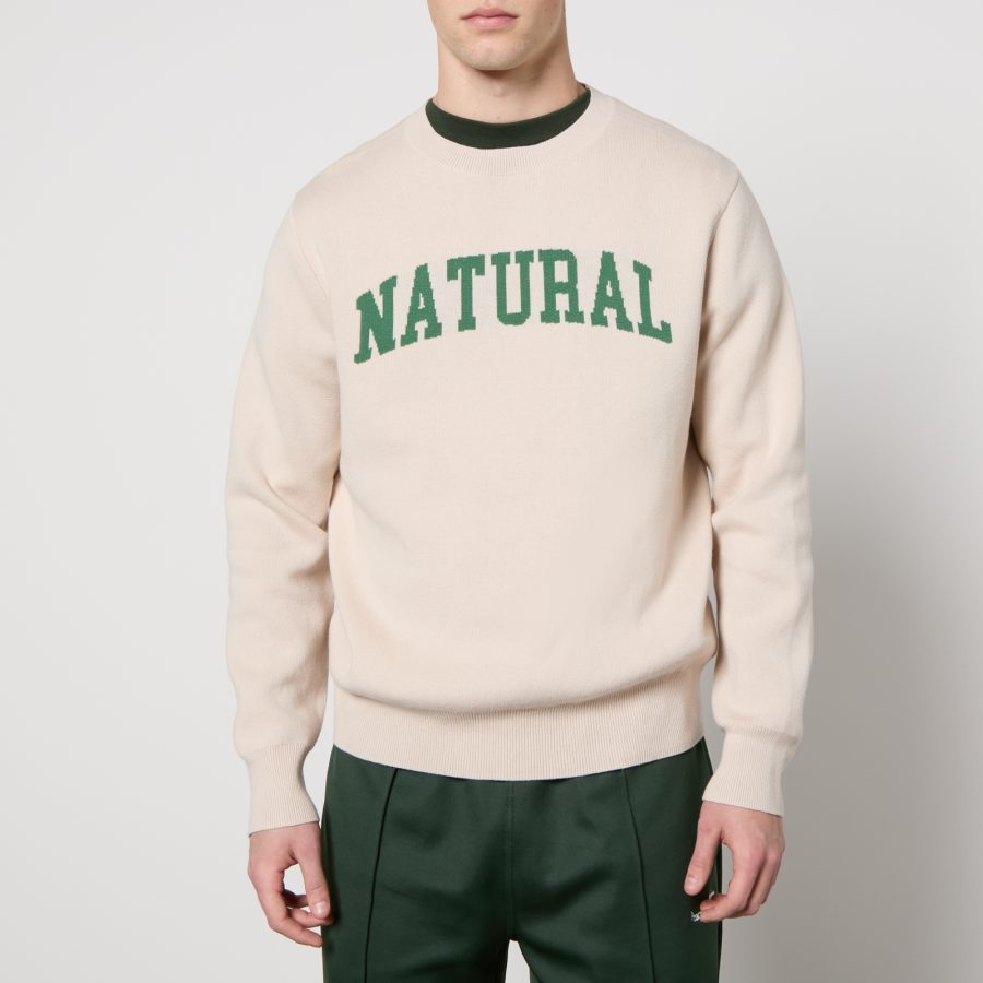 Museum of Peace & Quiet Natural Cotton-Knit Sweatshirt - XS