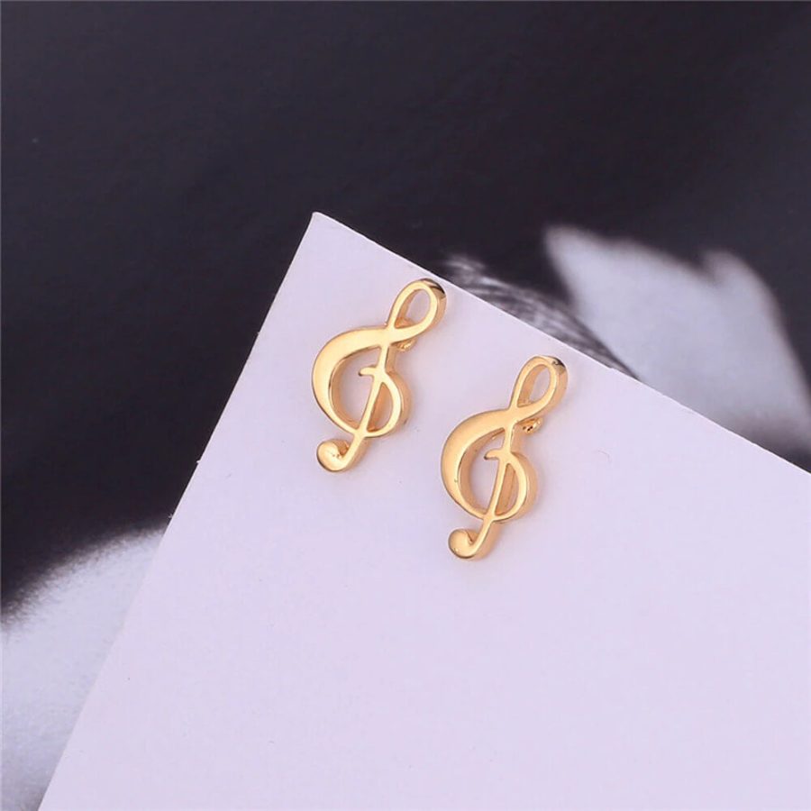 Music Notes Earrings (Various Colors)