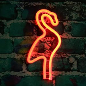 Neon Flamingo Light