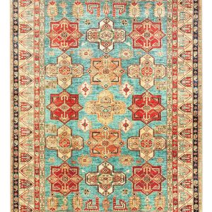 Ottoman Turquoise Washable Rug