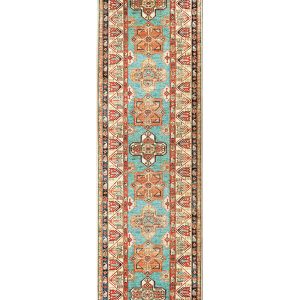 Ottoman Turquoise Washable Rug