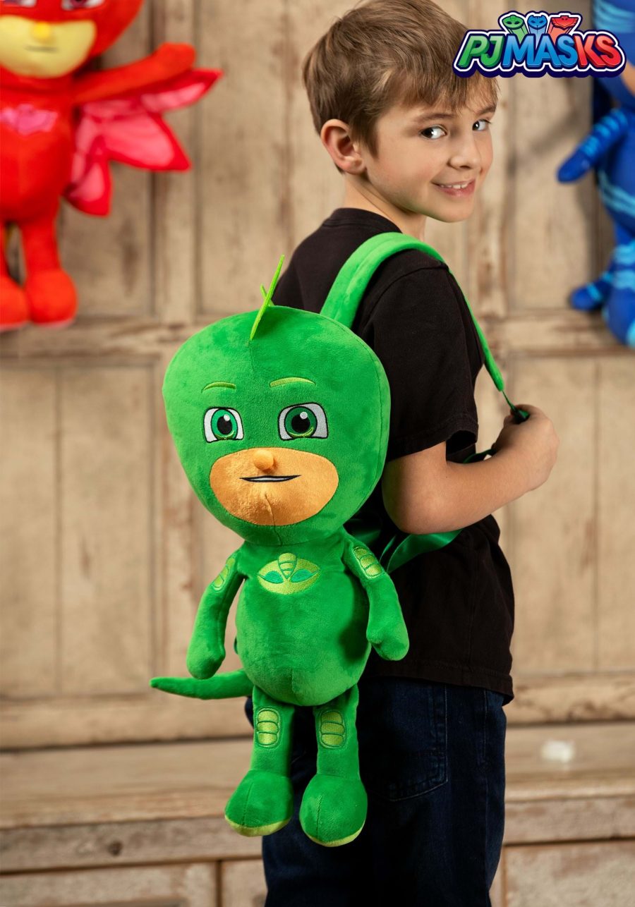 PJ Masks Gekko Plush Backpack