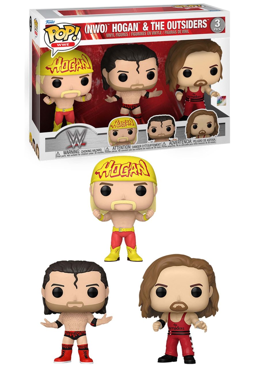 POP! WWE: Hogan & The Outsiders 3 Pack