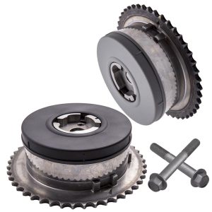 Pair Engine Variable Timing Sprocket Cam Camshaft Phaser Gear compatible for 2.0L 2.4L