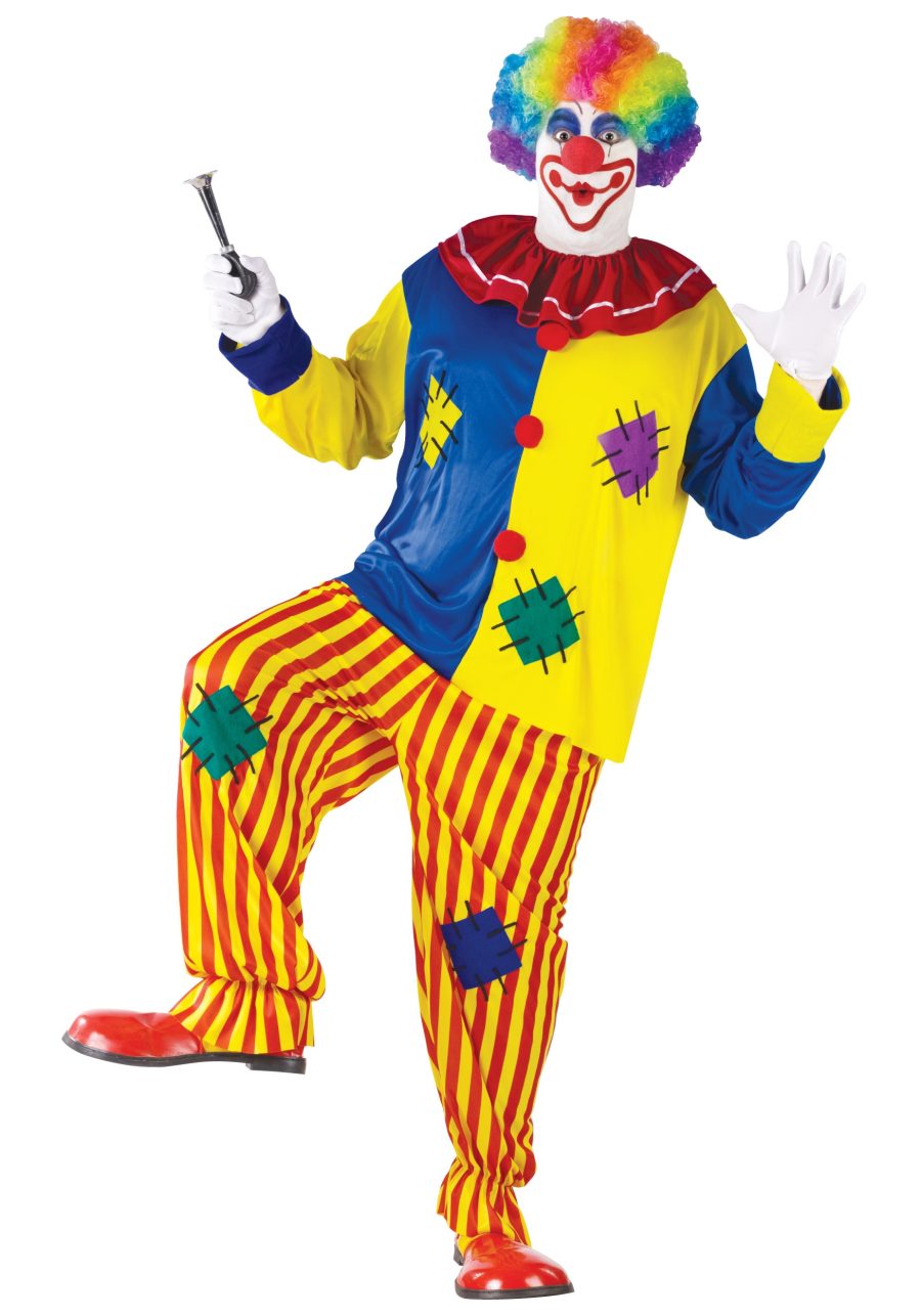 Plus Size Adult Big Top Clown Costume