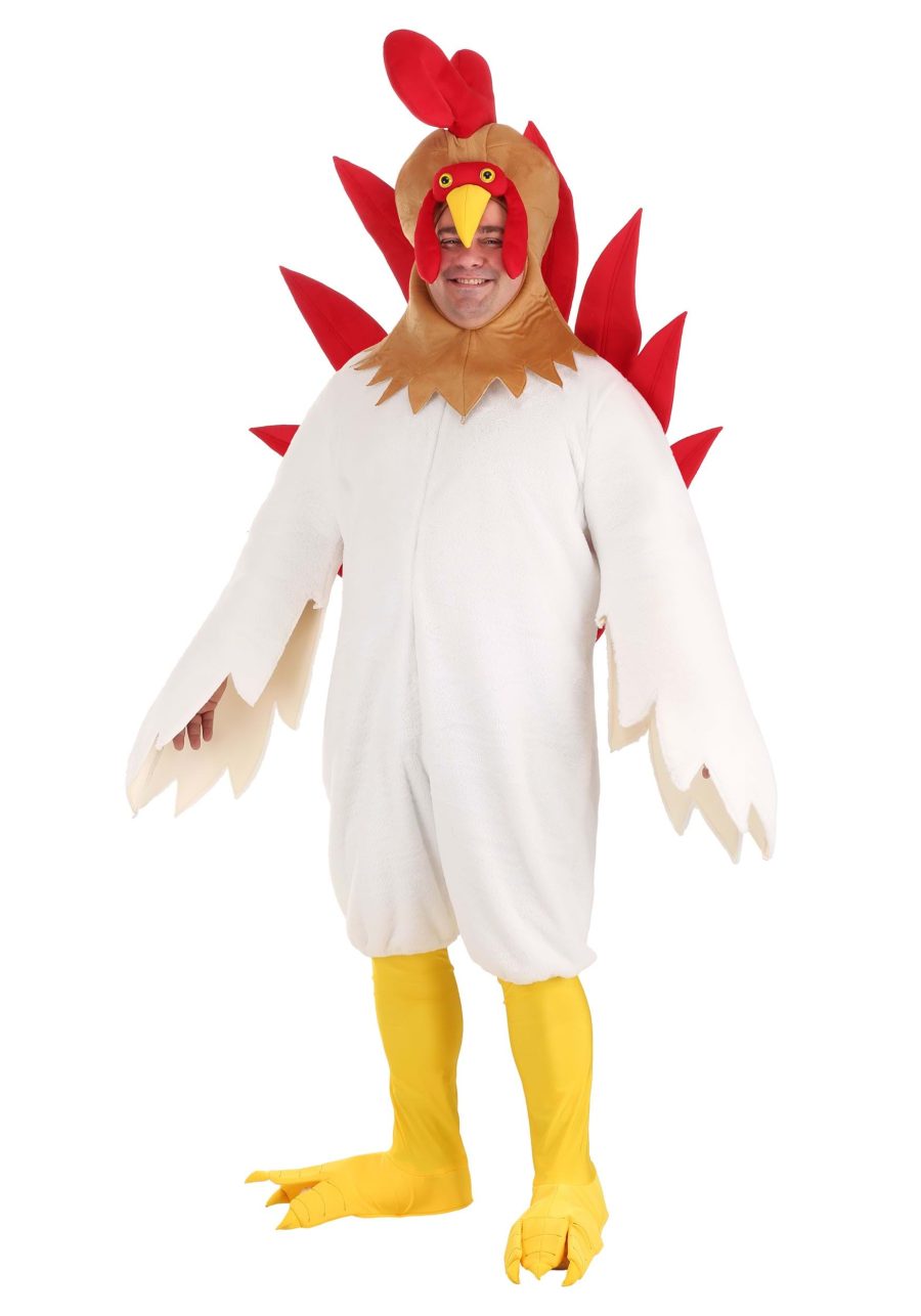 Plus Size Adult Rooster Costume