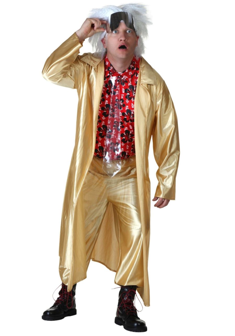 Plus Size Back to the Future Doc Brown Costume