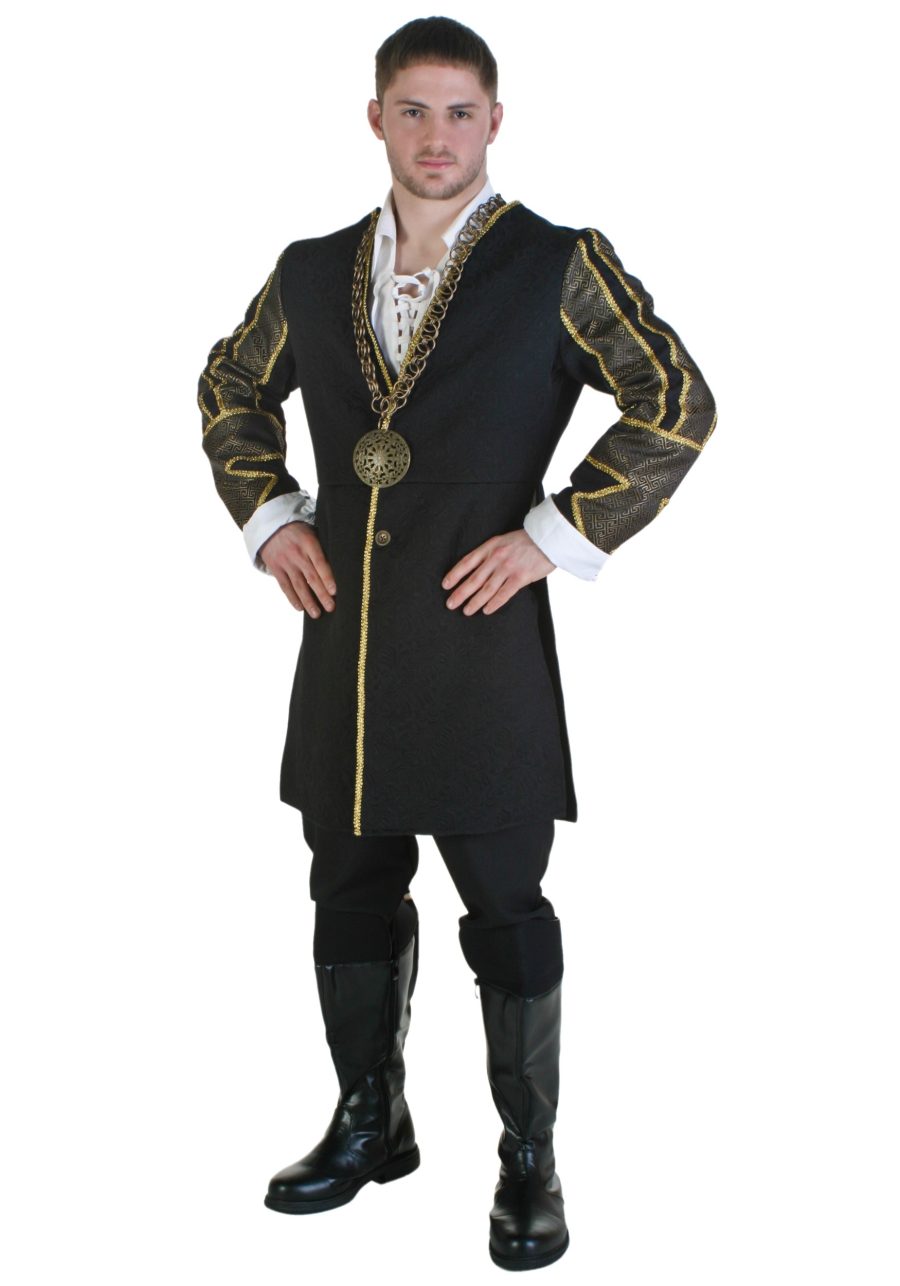 Plus Size Men's Royal King Henry VIII Costume