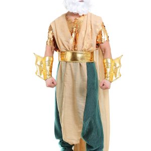 Plus Size Poseidon Costume for Men