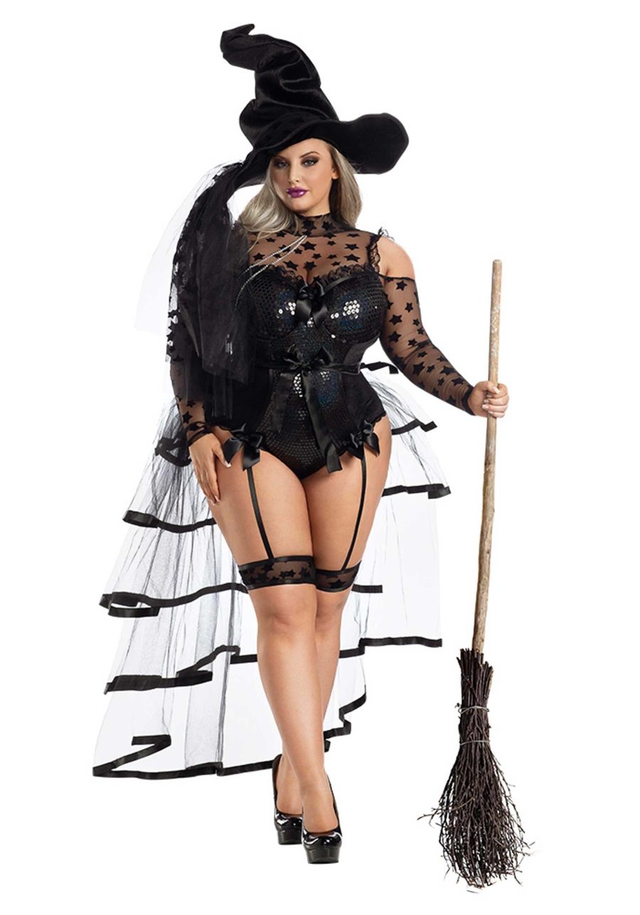 Plus Size Starstruck Witch Women's Costume