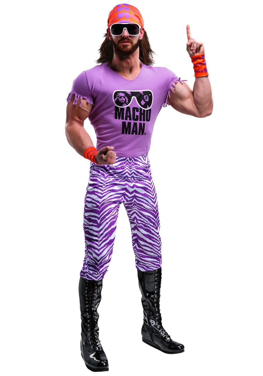 Plus Size WWE Adult Macho Man Madness Costume