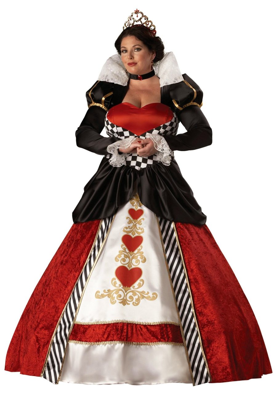 Plus Size Women's Queen of Hearts Costume
