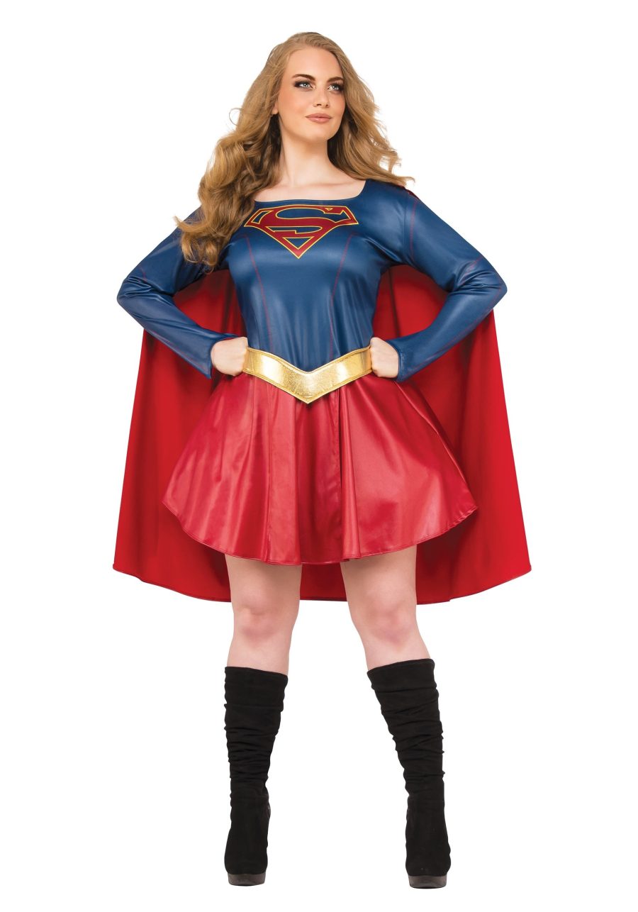 Plus Size Women's Supergirl TV Costume