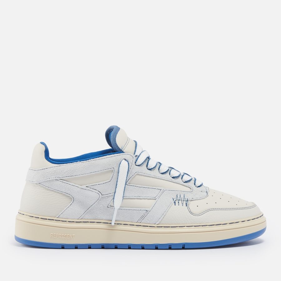 REPRESENT Men's Reptor Leather and Suede Trainers - UK 7