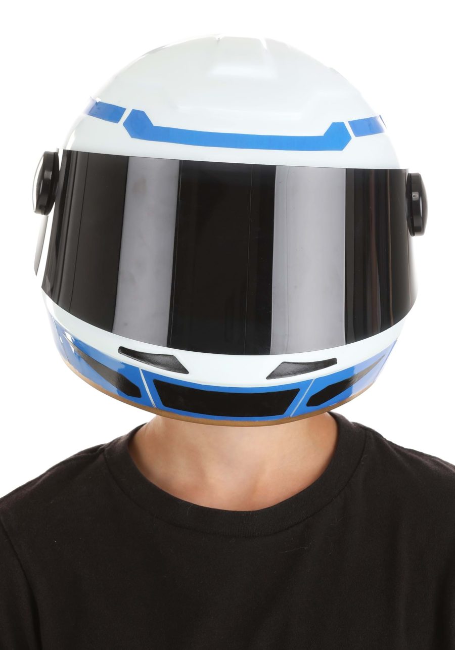 Race Car Kid's Costume Helmet