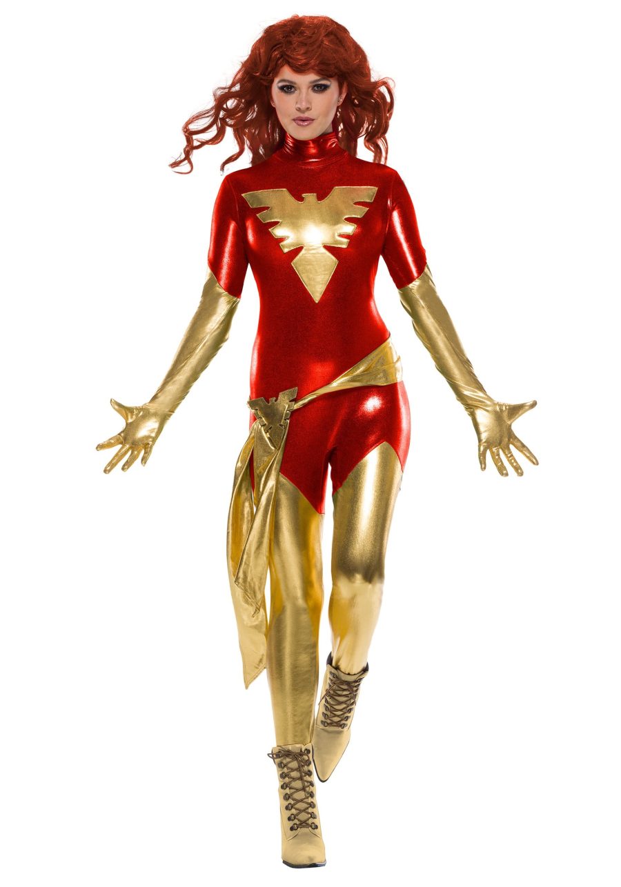 Red Phoenix Women's Jumpsuit Costume