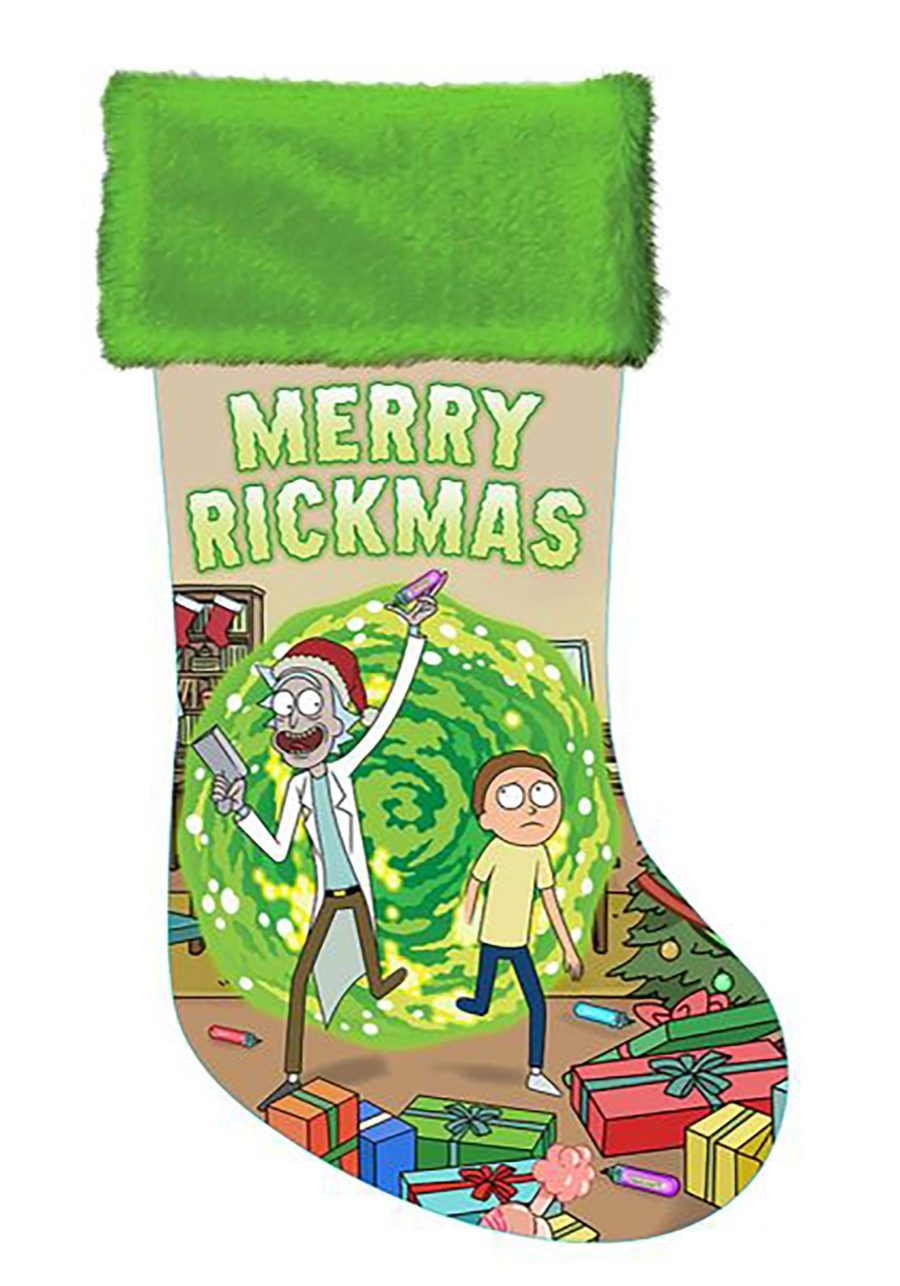 Rick & Morty 19 Satin Stocking